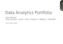 analyze your data using excel, sql, python and tableau